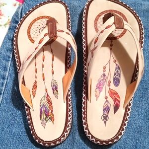 Calceo Dream Catcher flip-flops